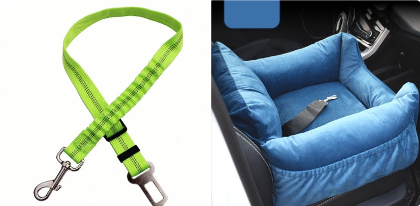 Pet Car Seat Bed for Dogs & Cats