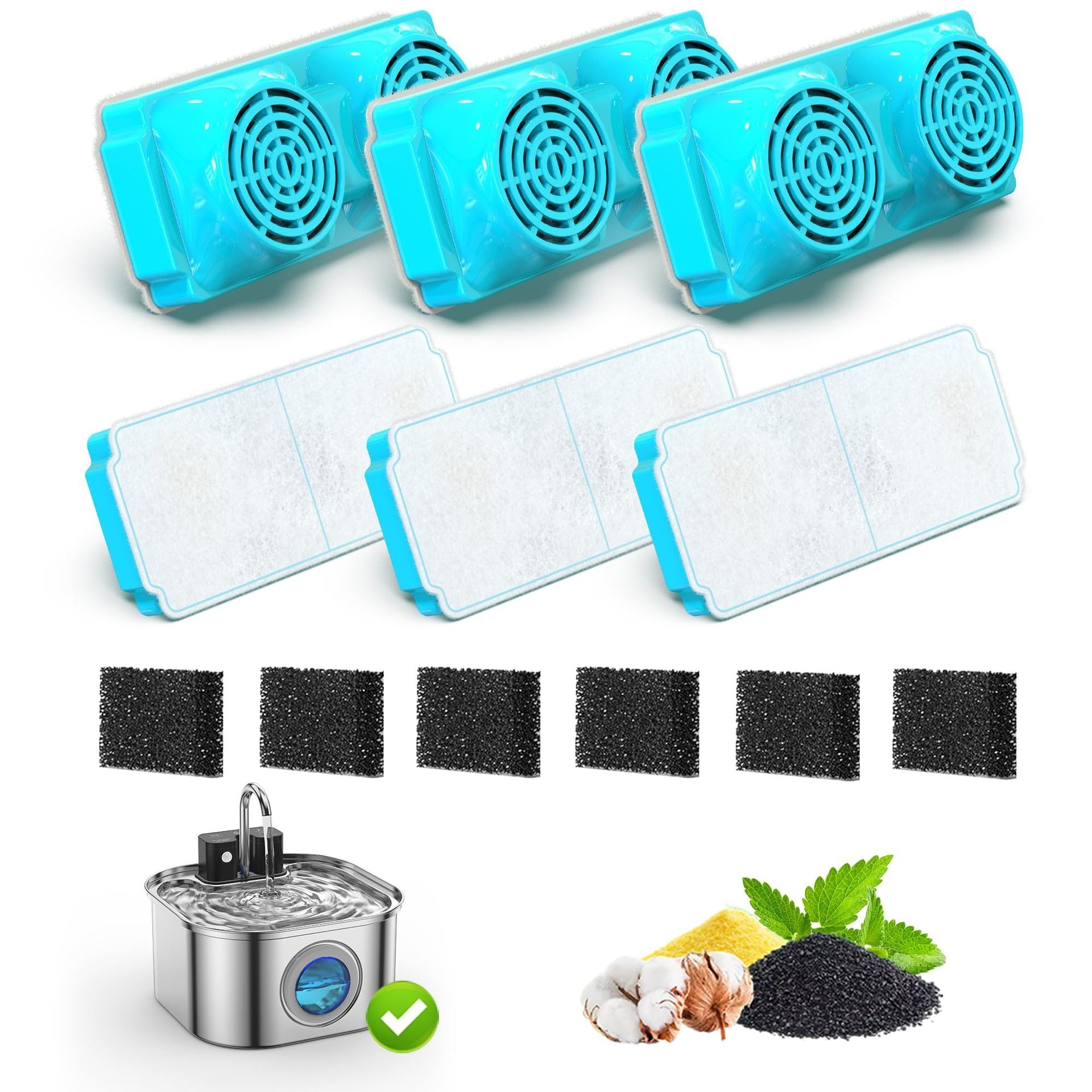 Dog & Cat Water Fountain Filter Element