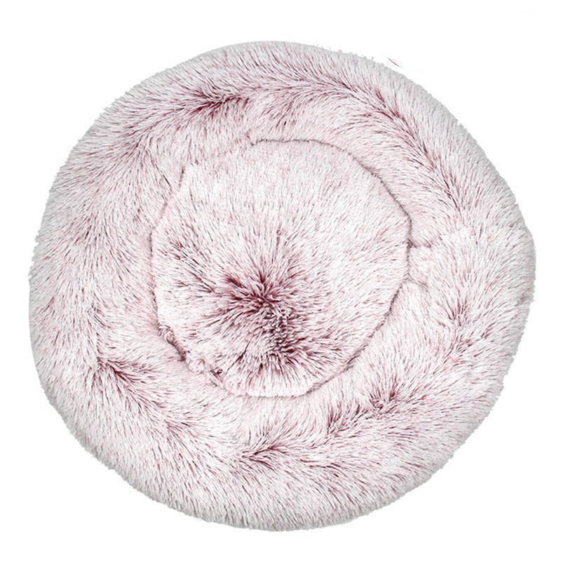 Round Plush Pet Bed