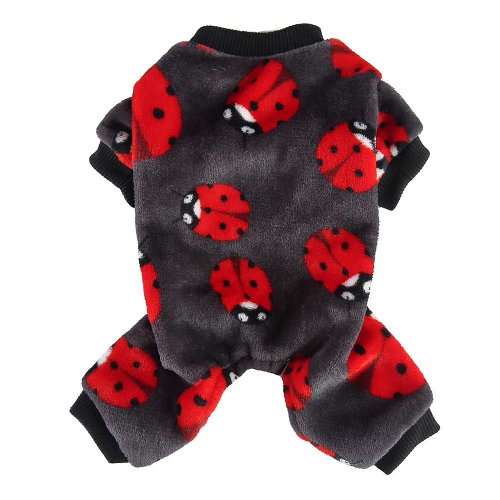 Autumn Plush Dog Pajamas for Pets
