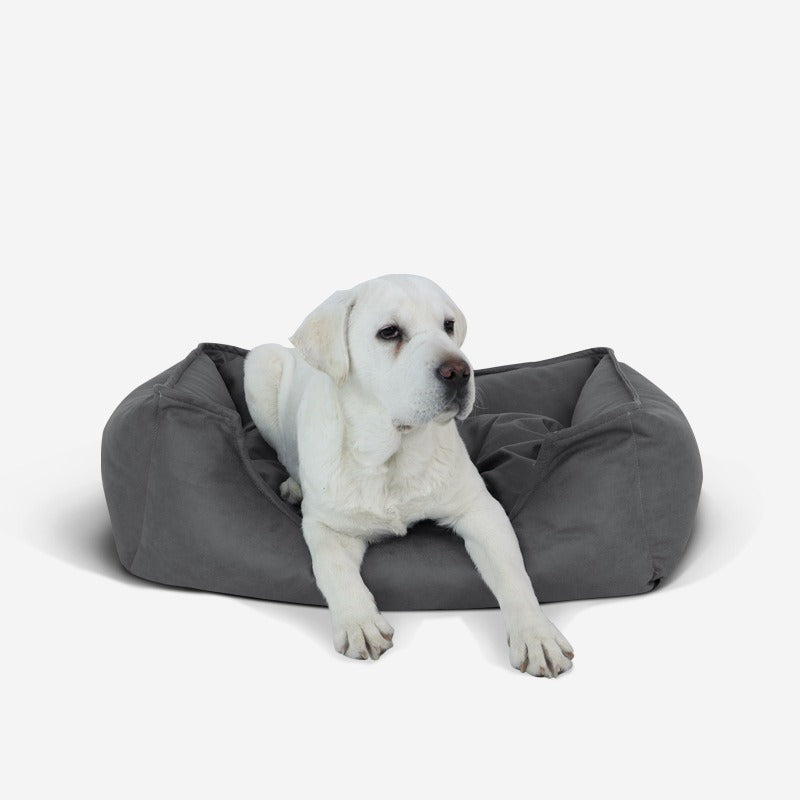 Faux Leather Pet Bed