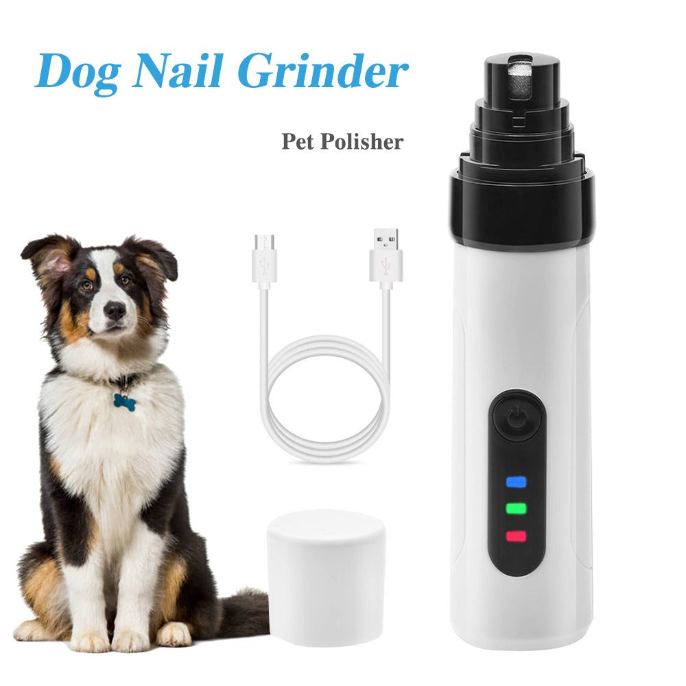 Electric Pet Nail Grinder Trimmer