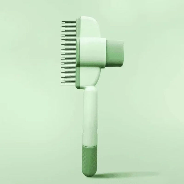 Pet Grooming Brush One-Click Hair Removal