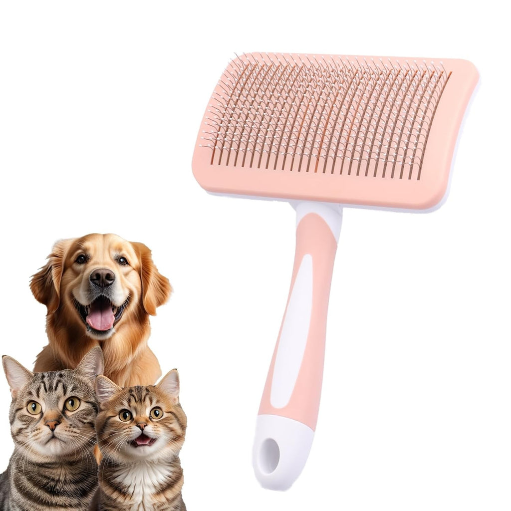 Pet Self Cleaning Slicker Brush