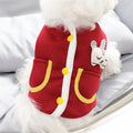 Rabbit Cardigan Sweater for Puppy Dog Clothes