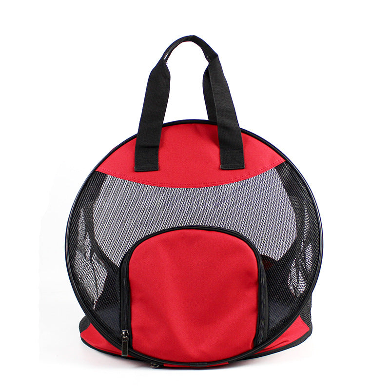 Portable Breathable Cat Carrier Bag (Foldable Design)