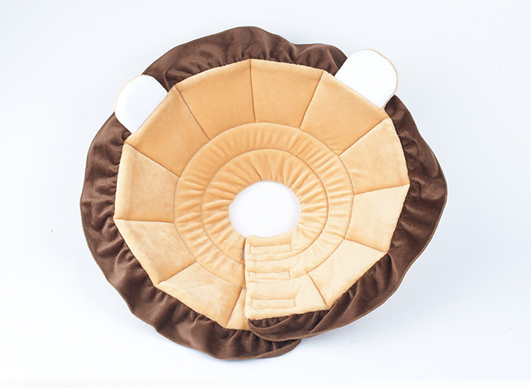 Pet Elizabethan Collar, Soft Fabric Anti-Lick/ Scratch