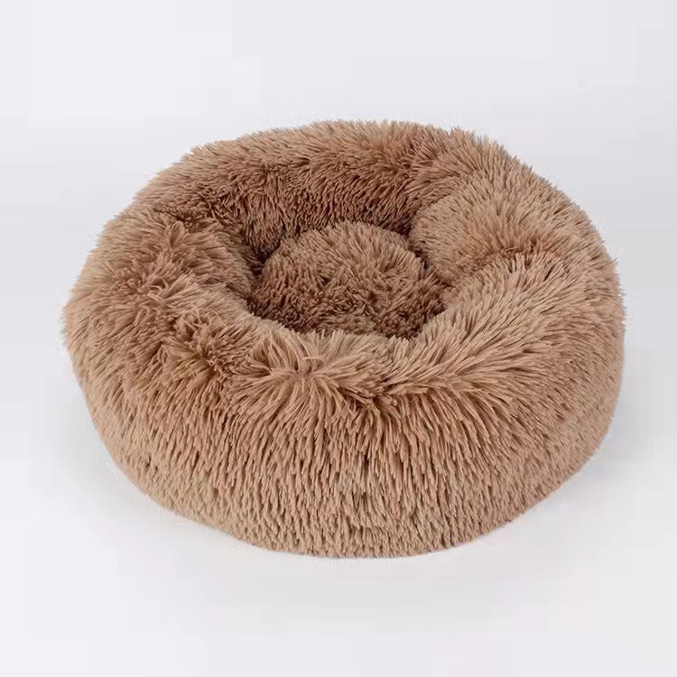 Warm Plush Pet Round Bed
