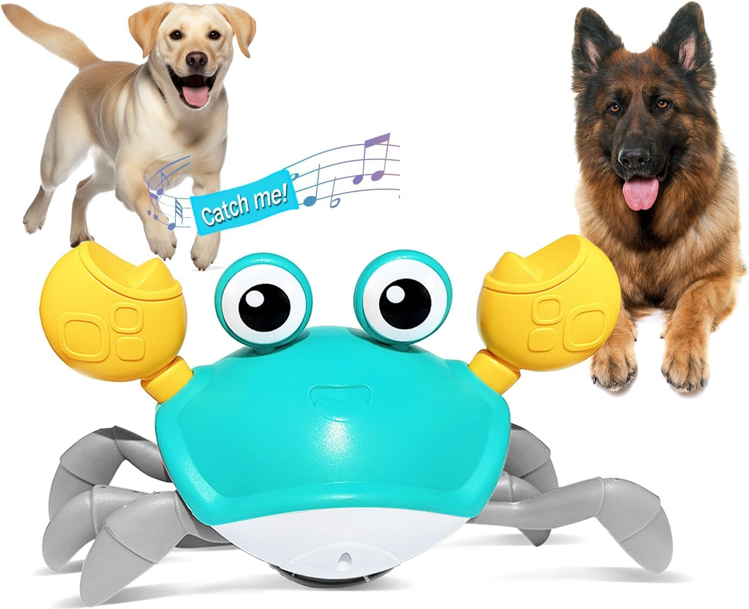 Interactive Crawling Crab Pet Toy