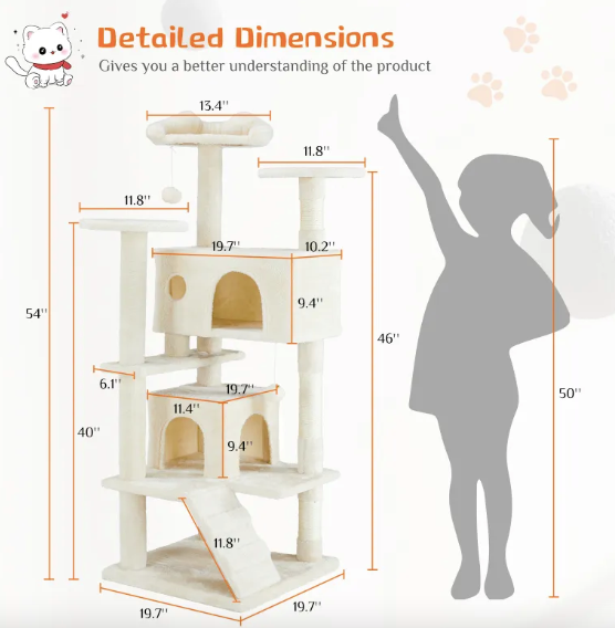 Cat Tree House