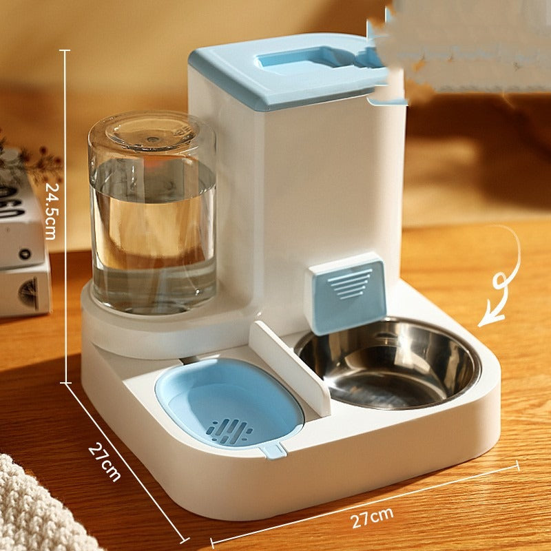 Large Capacity Pet Water Dispenser with Wet and Dry Separation