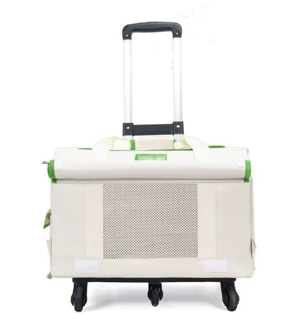 Portable Cat & Dog Travel Bag with Wheels