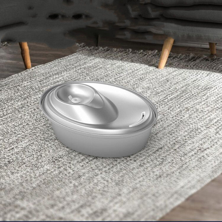 Stainless Steel Pet Water Dispenser with Filtration