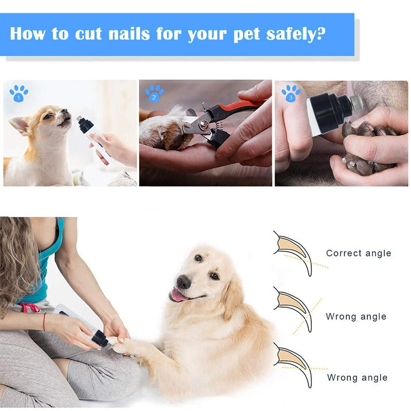 Pet Electric Nail Grinder USB
