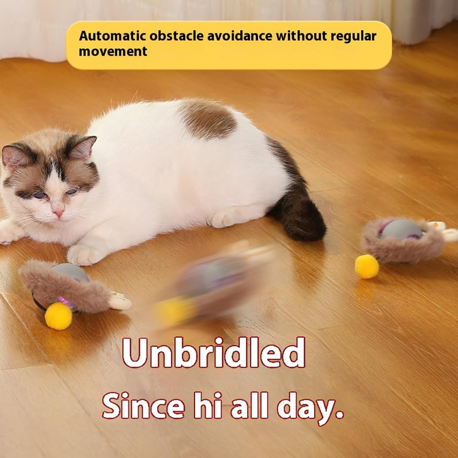 Automatic Interactive Pet Rolling Ball Toy