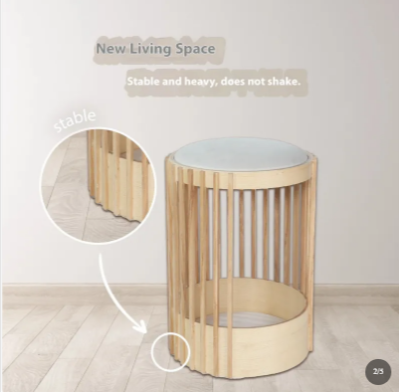Solid Wood Cat Climbing Tower