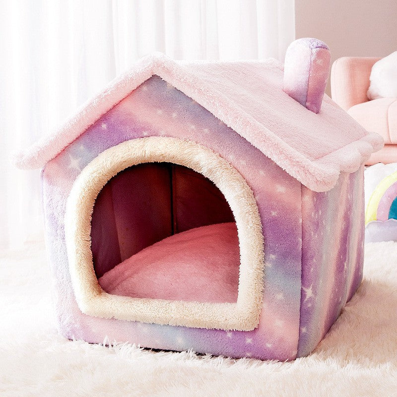 Warm House for Small Dogs and Cats, Removable Pet Bed - view 67