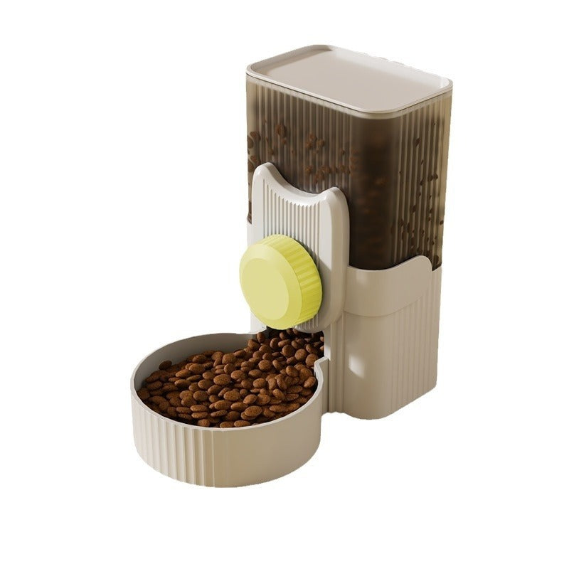 Hanging Cat Water Fountain & Auto Dog Feeder