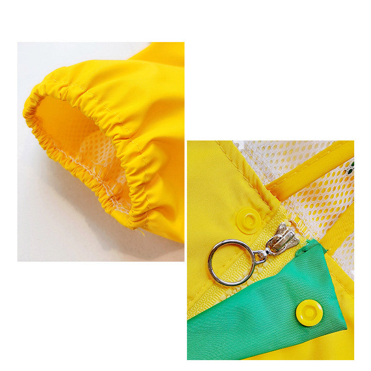 Dog Raincoat Waterproof Cute Dinosaur Costume for Pets