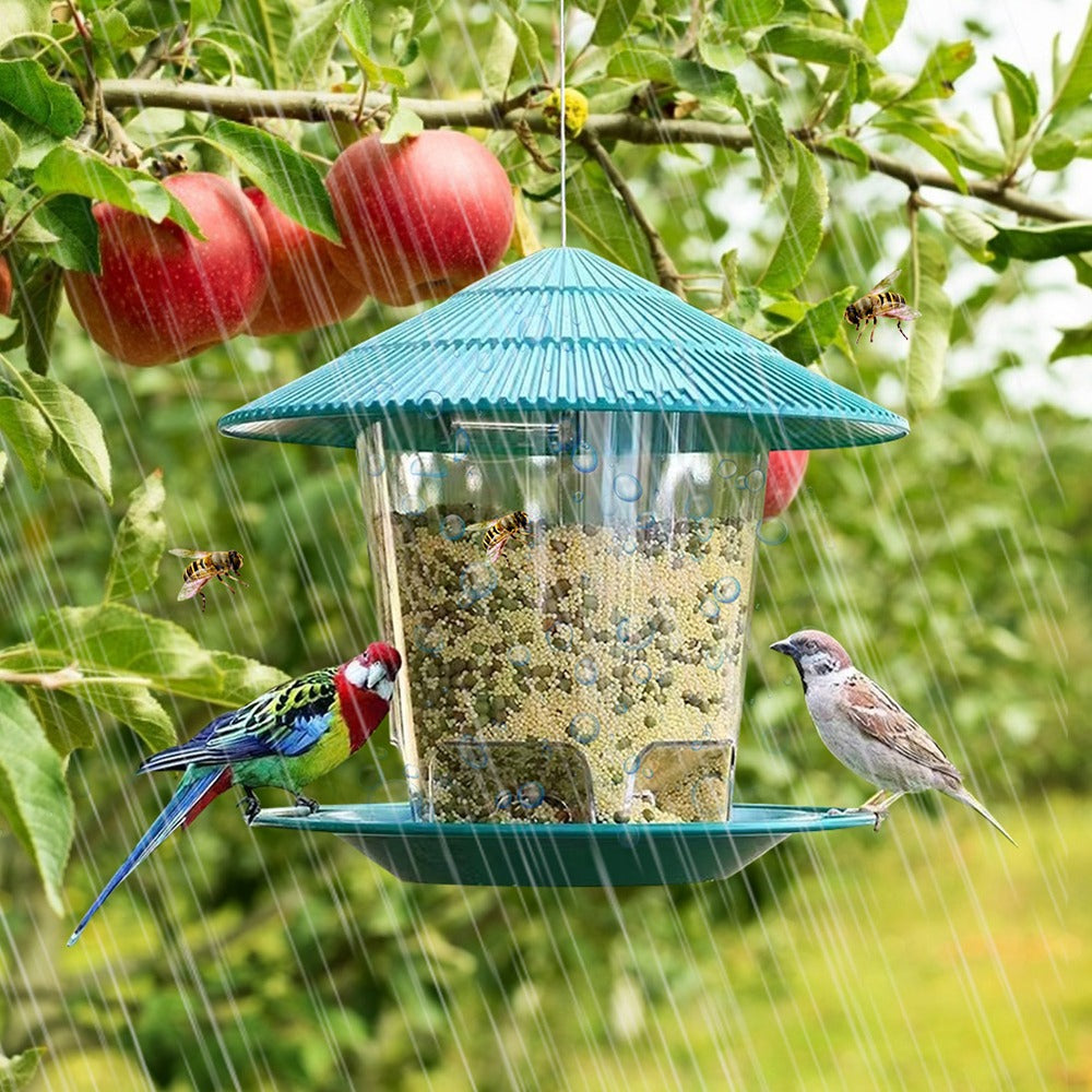 Outdoor Hanging Metal Bird Feeder