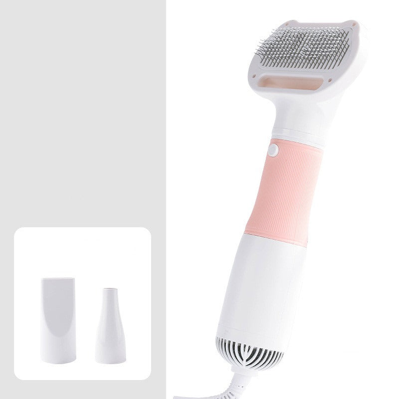 Electric Pet Hair Dryer & Grooming Comb