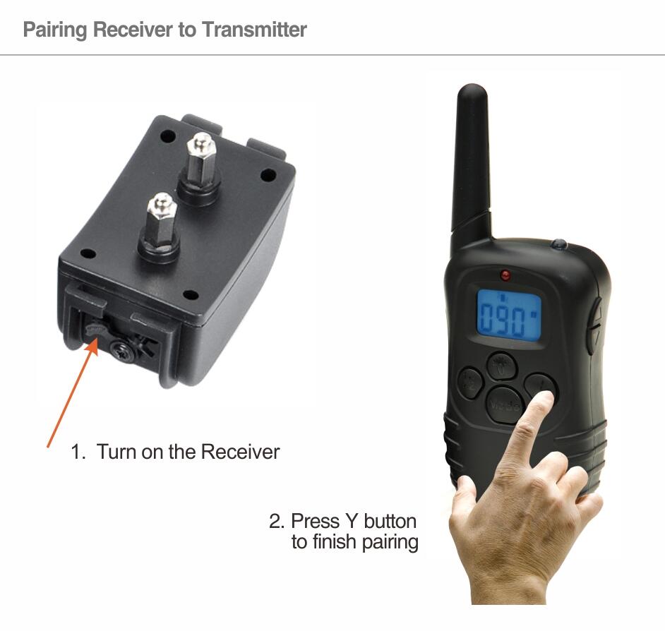 Dog Training Collar with Bark Control and Shock Feature
