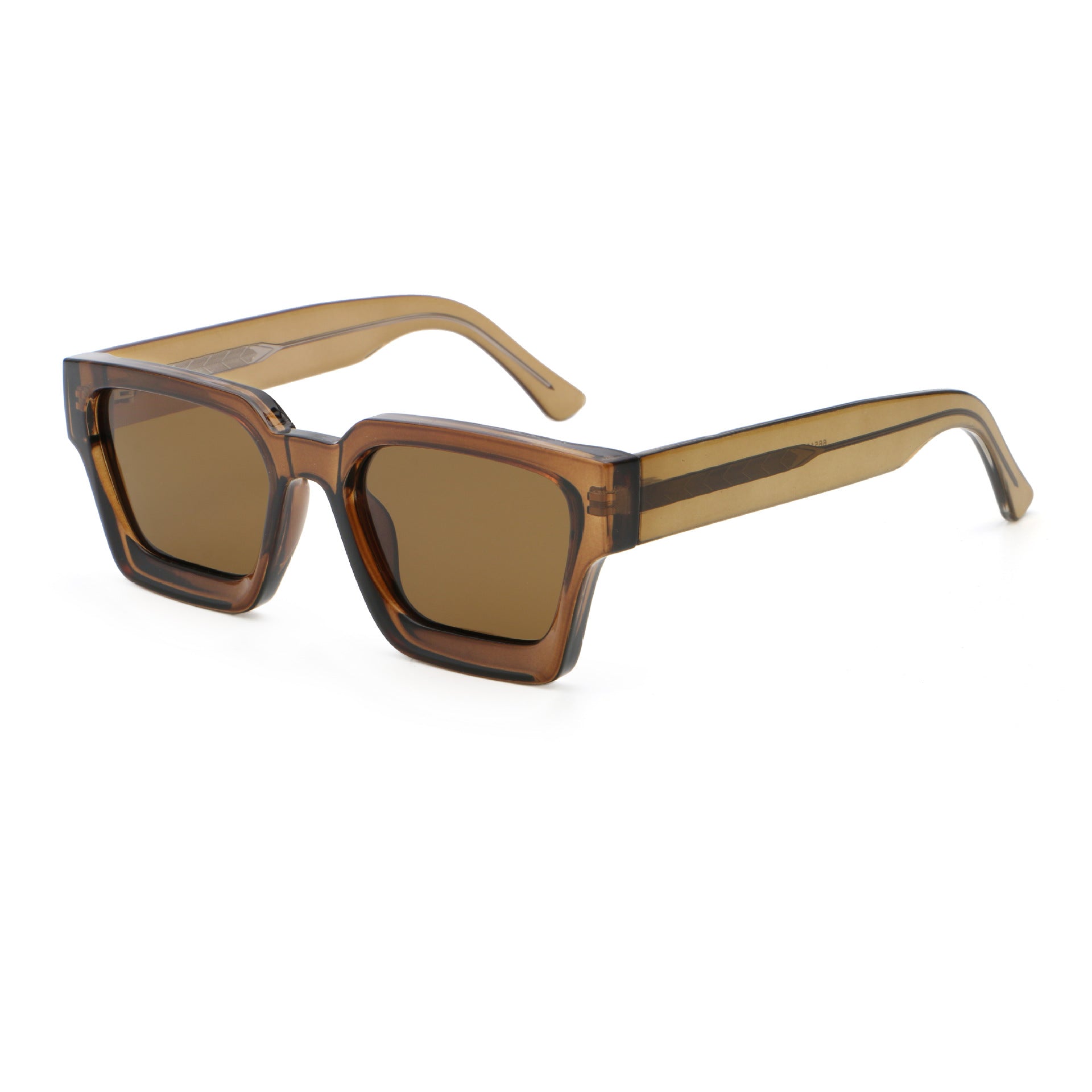 Trendy Square Oversized Sunglasses