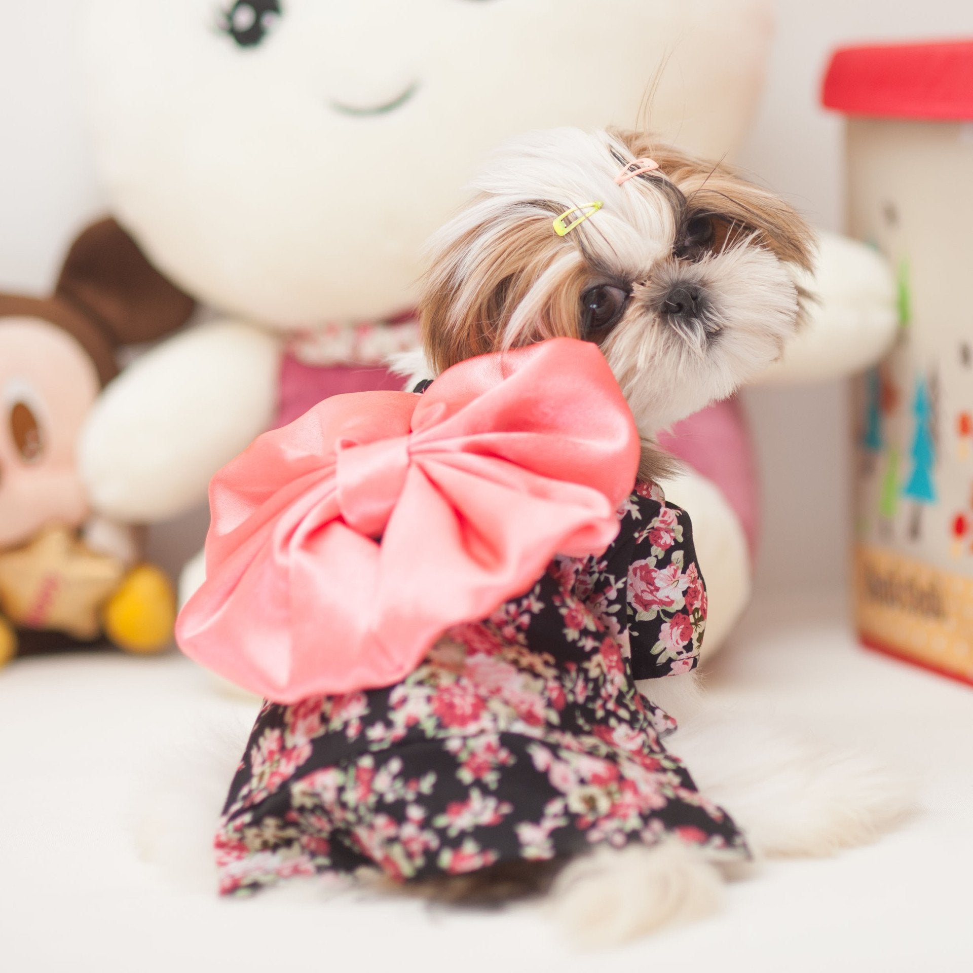 Idyllic Floral Pet Clothes for Cats and Dogs