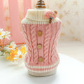 Warm Wooden Bowknot Dog and Cat Clothes
