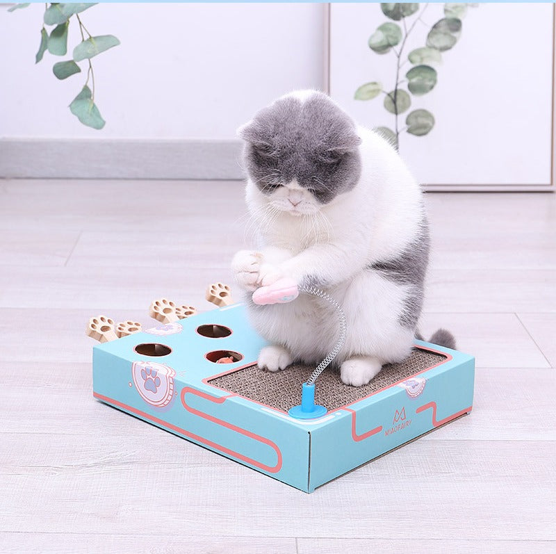 Whack-A-Mole Cat Teaser Toy