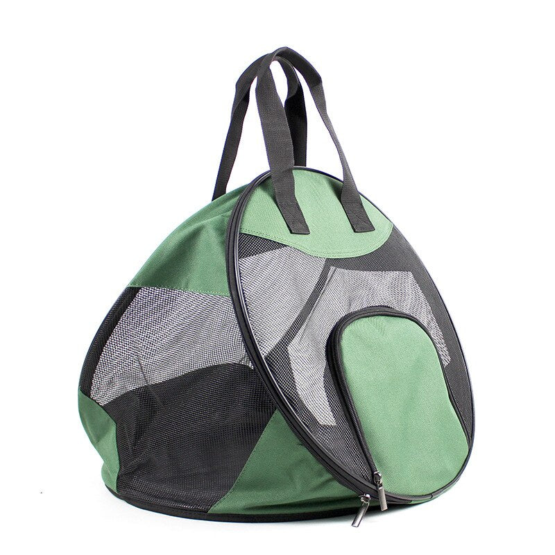 Portable Breathable Cat Carrier Bag (Foldable Design)