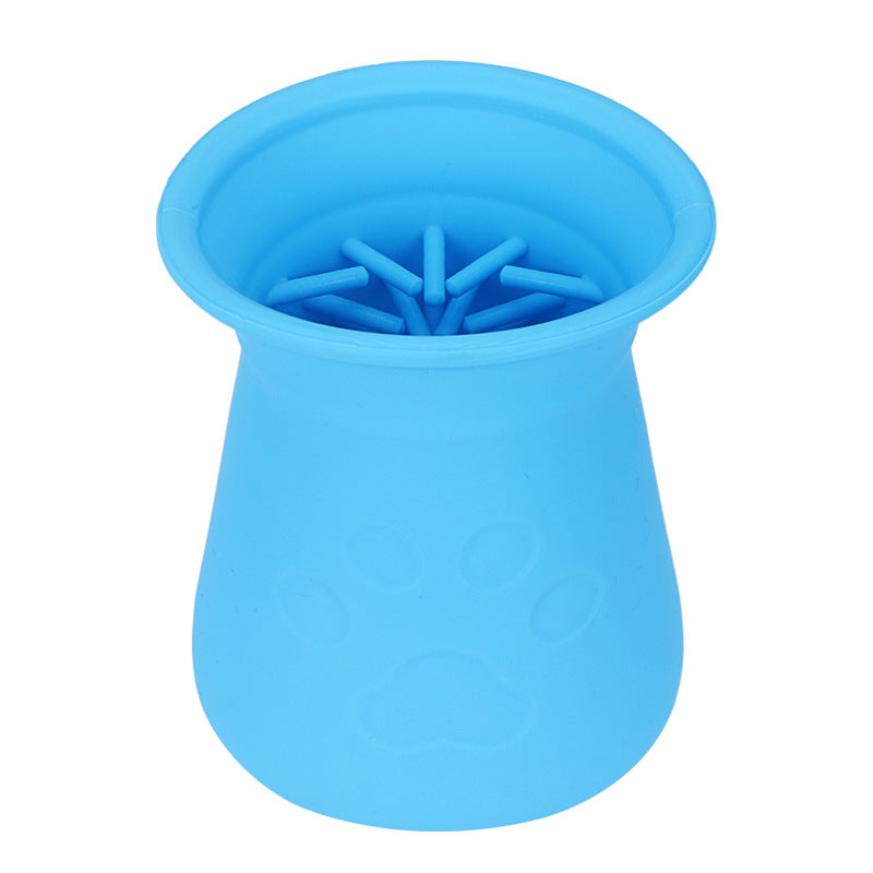 Portable Silicone Pet Foot Washing Cup for Outings