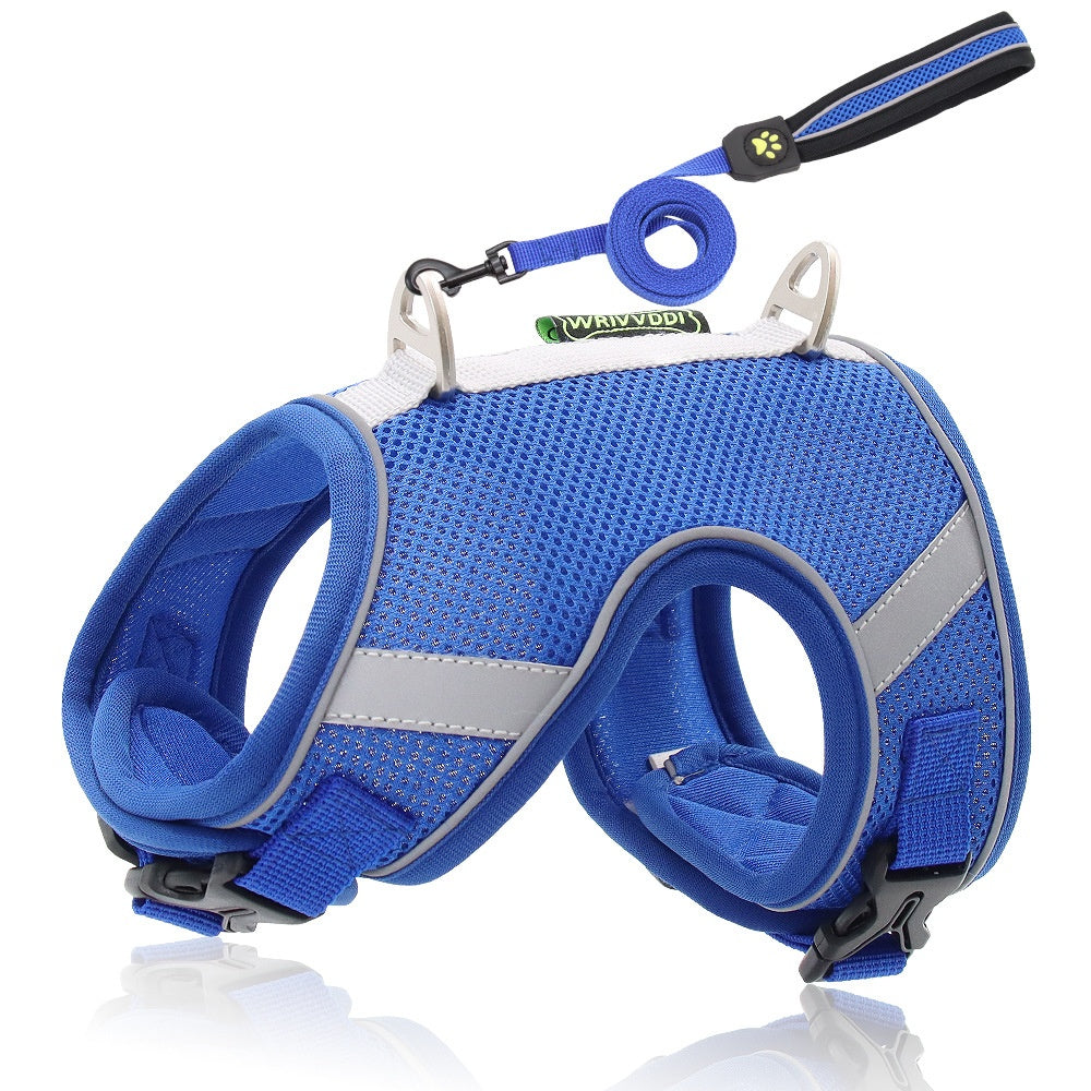Reflective Mesh Dog Harness with Breathable Strap