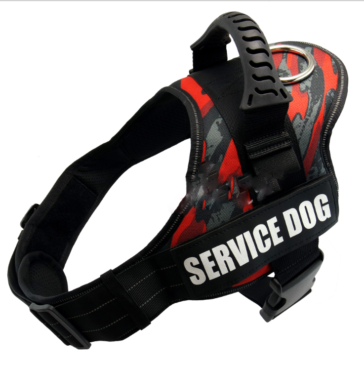 Patent Design Service Dog Harness and Leash for Pets