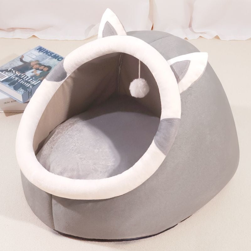 Four Seasons Semi-closed Pet Bed