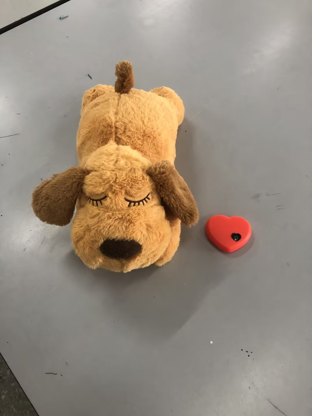 Pet Heartbeat Plush Anxiety Relief Toy