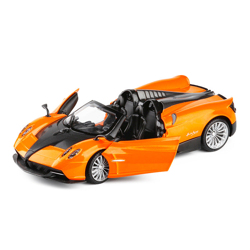 Pagani Zonda Diecast Model Car with Lights and Doors
