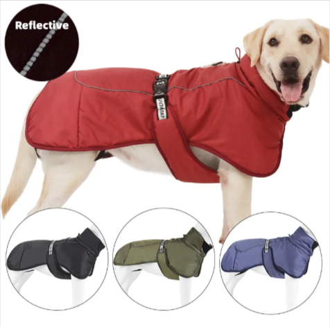Thick Warm Reflective Dog Cloak