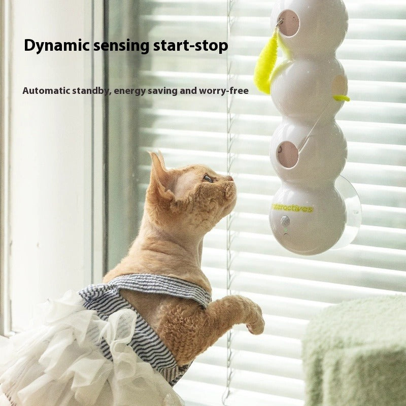 Smart Motion Activated Cat Teaser Toy