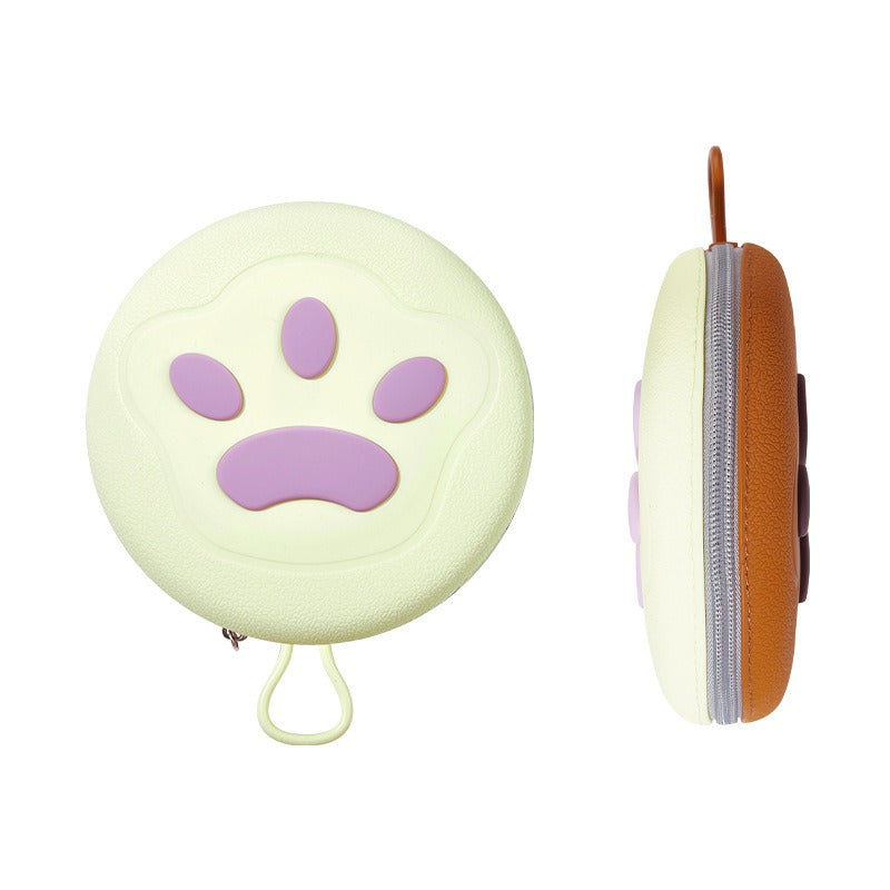 Folding Silicone Pet Double Bowl for Outdoor
