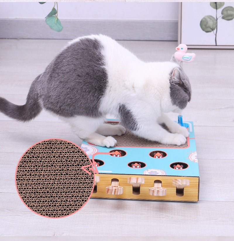 Whack-A-Mole Cat Teaser Toy