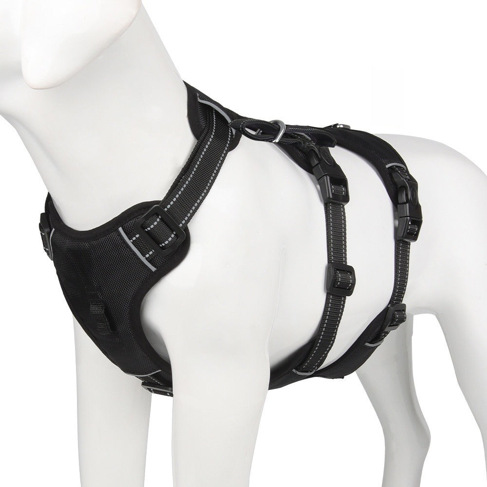 Durable No-Pull Dog Harness (S–XL)