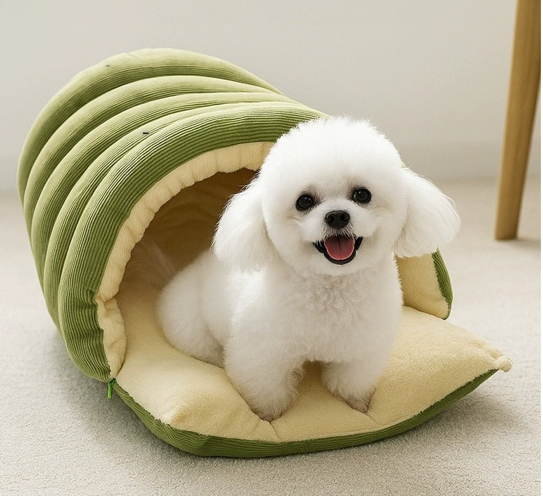 Washable Winter Cat House Bed