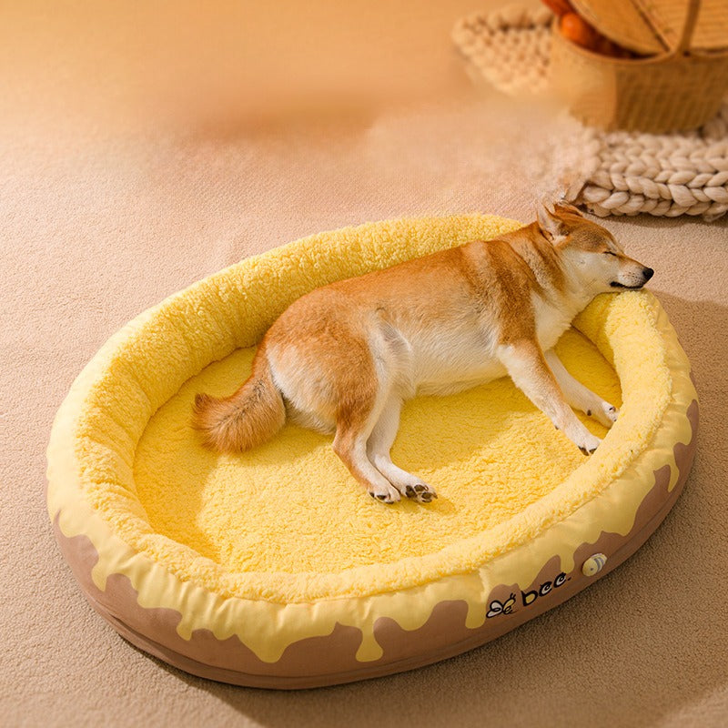 Warm Washable Dog Bed