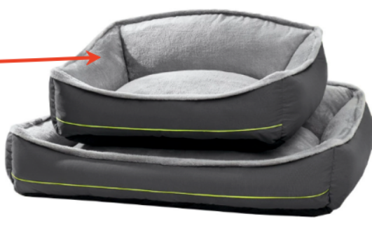 Waterproof High-Back Pet Bed for Dogs and Puppies