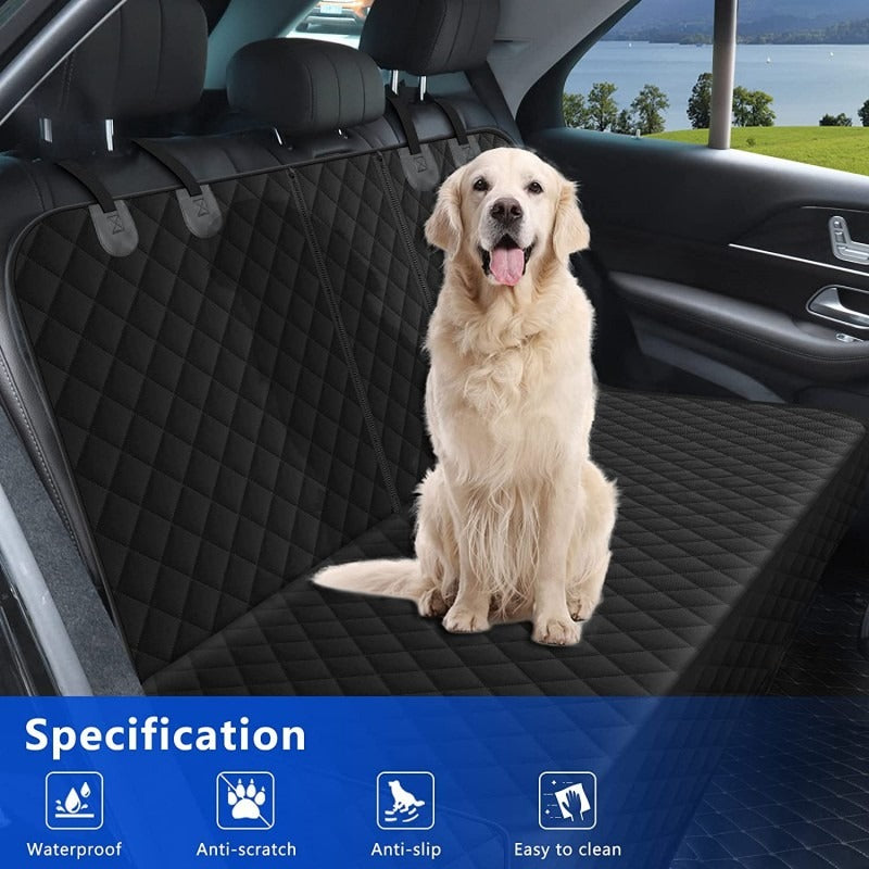 Waterproof Dog Car Back Seat Mat – Anti-dirt Pet Pad