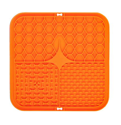 Silicone Slow Feed Pet Placemat with Suction (One Piece)