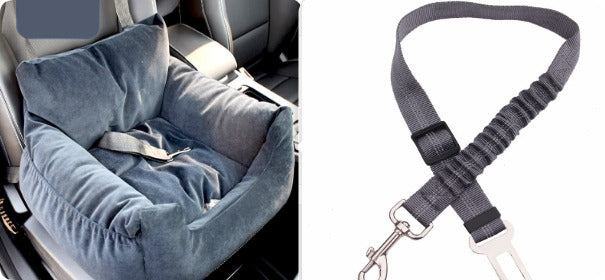 Pet Car Seat Bed for Dogs & Cats