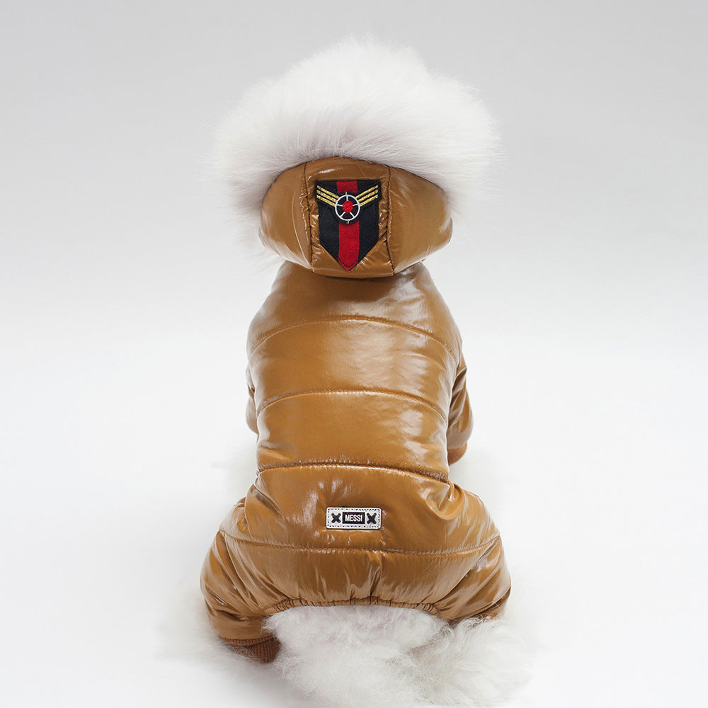 Thickened Cotton Padded Clothes with Four Legs
