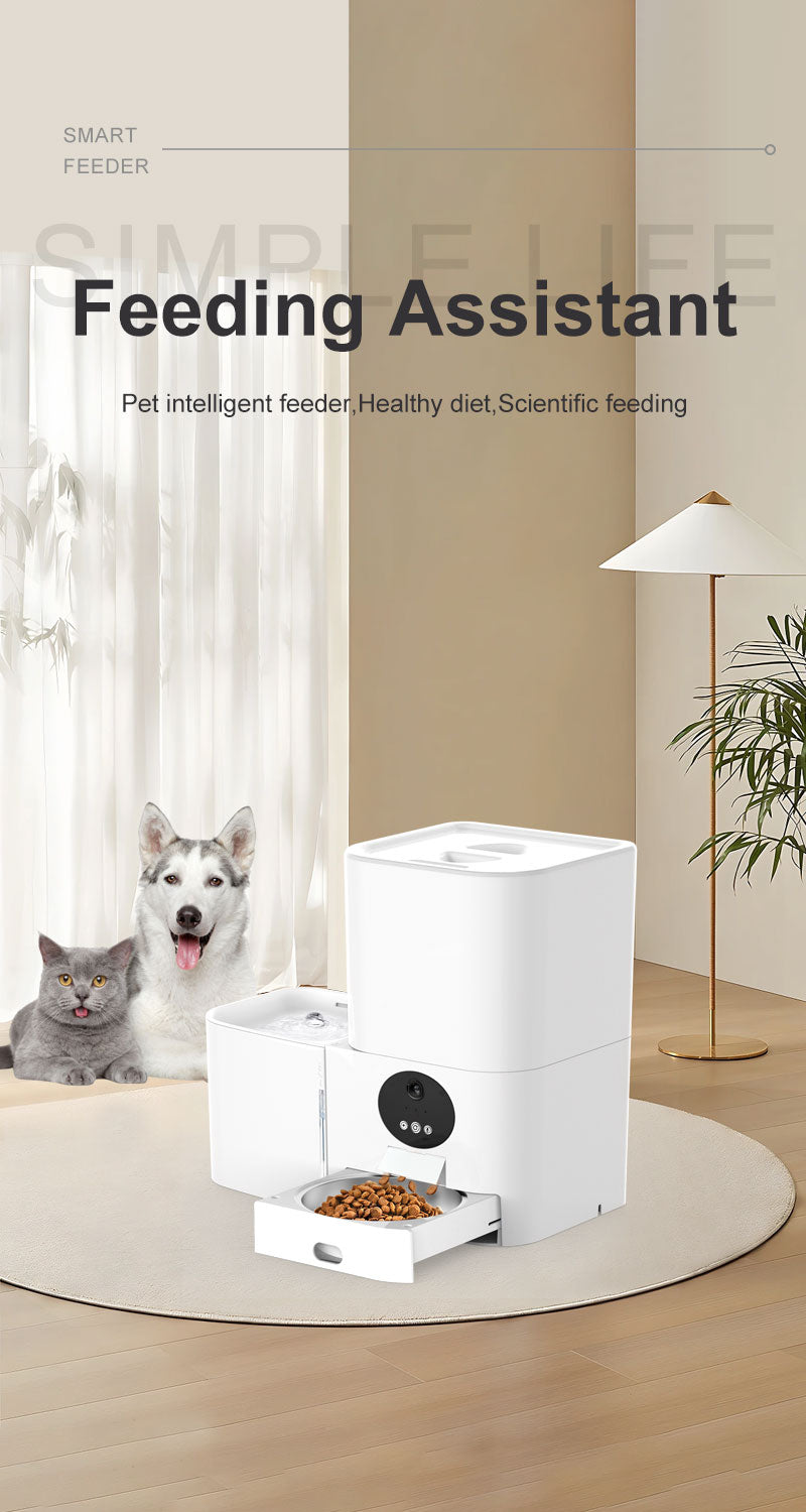 Smart WiFi Automatic Pet Feeder